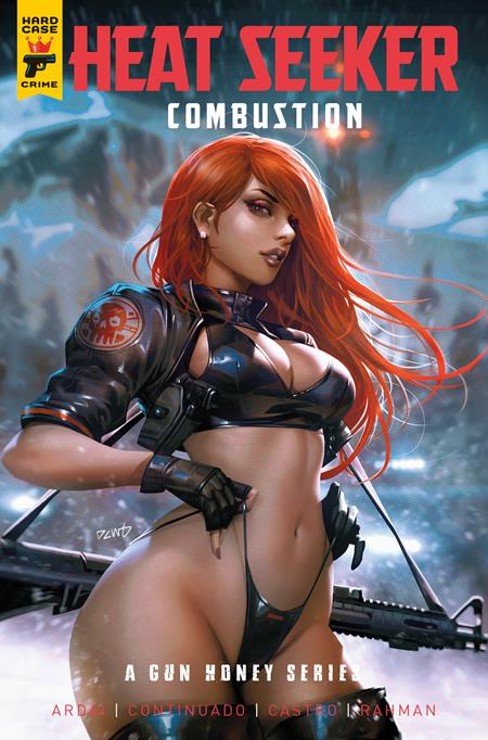 HEAT SEEKER COMBUSTION A GUN HONEY SERIES TP DIRECT MARKET EDITION DERRICK CHEW CVR (MR) Previously Offered Thru Diamond - ISBN: 9781787744905 - Release Date:  7/23/25