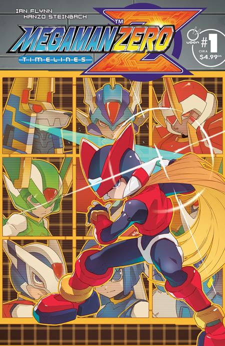 MEGA MAN ZERO TIMELINES #1 (ONE SHOT) CVR A HANZO STEINBACH - ISBN: 85534800149900311 - Release Date:  8/13/25