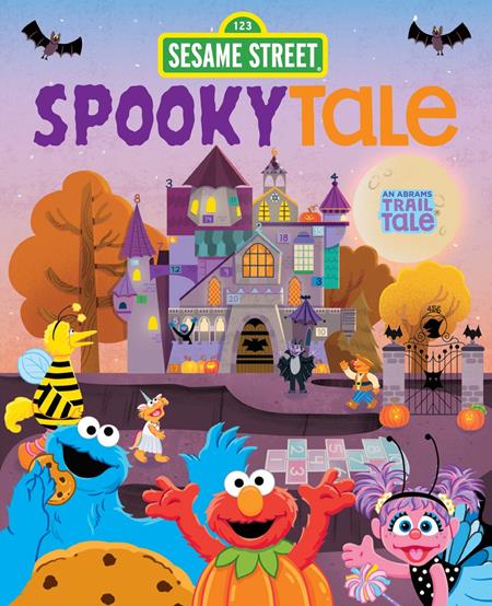 SESAME STREET SPOOKYTALE HC A HALLOWEEN VISIT TO COUNTS CASTLE (AN ABRAMS TRAIL TALE) ISBN: 978141978773751799 - FOC DATE: 6/14/26  - Release Date: 7/15/26