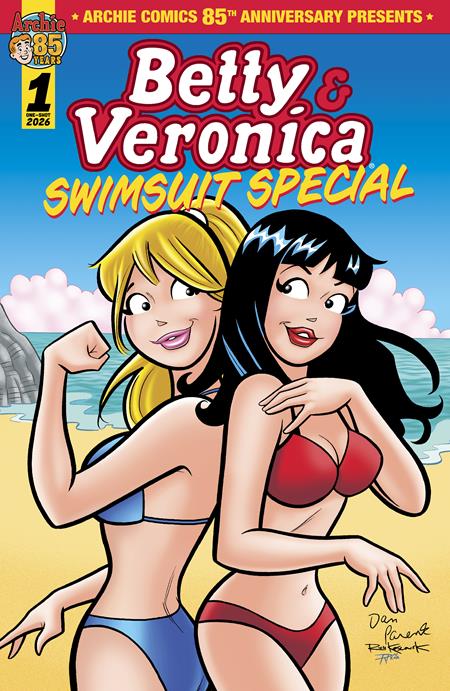 ARCHIE COMICS 85TH ANNIVERSARY PRESENTS BETTY & VERONICA SWIMSUIT SPECIAL (ONE SHOT) CVR A DAN DECARLO RICH KOSLOWSKI ISBN: 76281628774600111 - FOC DATE: 6/14/26  - Release Date: 7/8/26