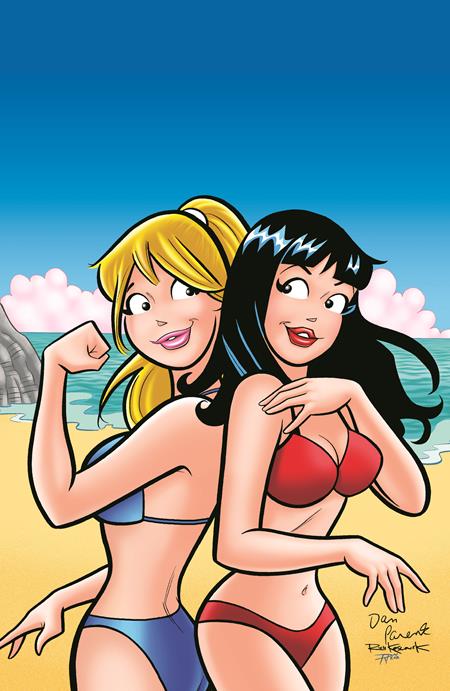 ARCHIE COMICS 85TH ANNIVERSARY PRESENTS BETTY & VERONICA SWIMSUIT SPECIAL (ONE SHOT) CVR D DAN PARENT RICH KOSLOWSKI FOIL FULL ART VAR ISBN: 76281628774600141 - FOC DATE: 6/14/26  - Release Date: 7/8/26