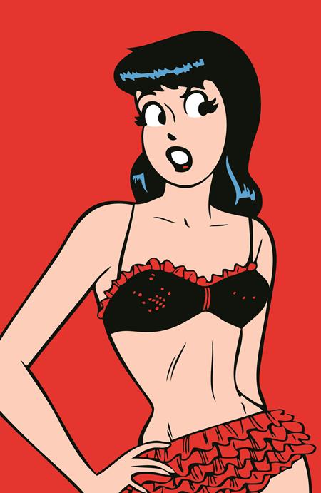 ARCHIE COMICS 85TH ANNIVERSARY PRESENTS BETTY & VERONICA SWIMSUIT SPECIAL (ONE SHOT) CVR F DAN DECARLO RED FOIL VERONICA PIN UP VAR ISBN: 76281628774600161 - FOC DATE: 6/14/26  - Release Date: 7/8/26