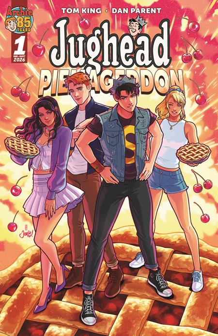 JUGHEAD PIEMAGEDDON (ONE SHOT) CVR B JEN BARTEL VAR ISBN: 76281674362401021 - FOC DATE: 7/5/26  - Release Date: 7/29/26