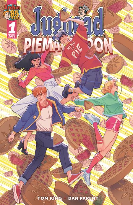 JUGHEAD PIEMAGEDDON (ONE SHOT) CVR D MARGUERITE SAUVAGE VAR ISBN: 76281674362401041 - FOC DATE: 7/5/26  - Release Date: 7/29/26
