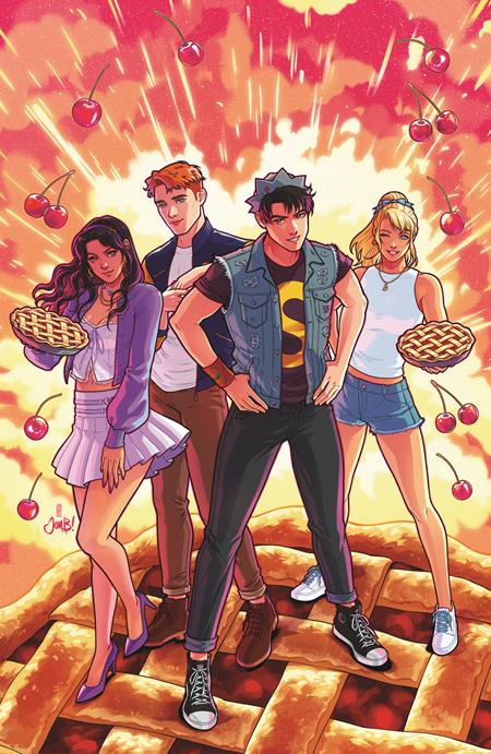 JUGHEAD PIEMAGEDDON (ONE SHOT) CVR H JEN BARTEL FOIL FULL ART VAR ISBN: 76281674362401081 - FOC DATE: 7/5/26  - Release Date: 7/29/26