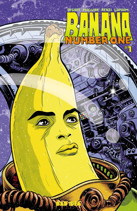 BANANA NUMBER ONE #1 (ONE SHOT) CVR A MICHAEL ALLRED ISBN: 85001727749601011 - FOC DATE: 6/14/26  - Release Date: 7/15/26