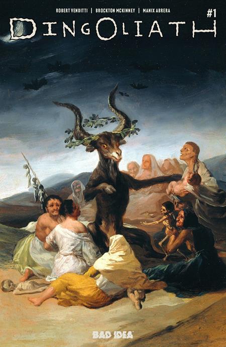 DINGOLIATH #1 (ONE SHOT) CVR B FRANCISCO DE GOYA OLD MASTERS VAR ISBN: 85001727748901021 - FOC DATE: 5/31/26  - Release Date: 7/1/26