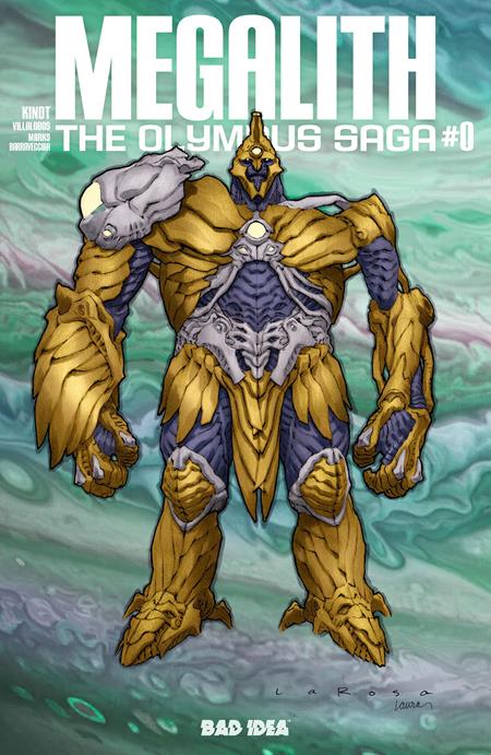 OLYMPUS SAGA MEGALITH #0 (OF 4) CVR A LEWIS LAROSA ISBN: 85001727742700011 - FOC DATE: 6/14/26  - Release Date: 7/15/26
