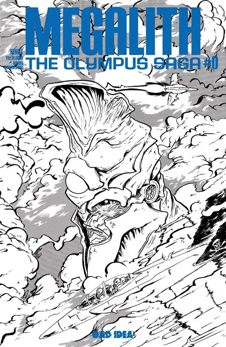 OLYMPUS SAGA MEGALITH #0 (OF 4) CVR B JAKE BAKER VAR ISBN: 85001727742700021 - FOC DATE: 6/14/26  - Release Date: 7/15/26