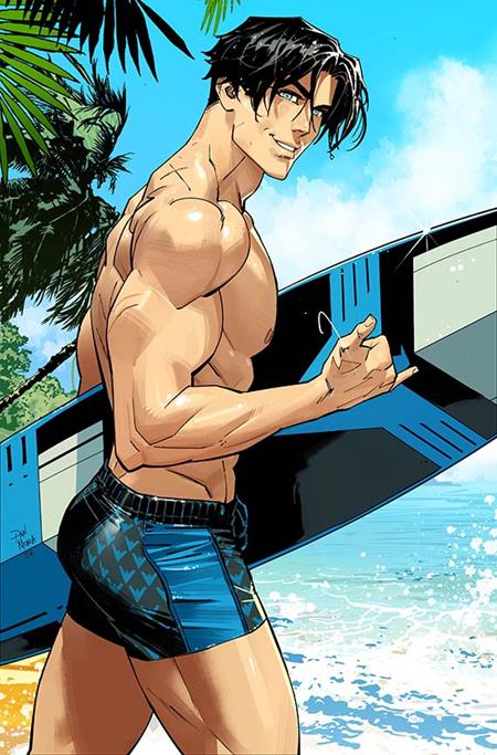 NIGHTWING #140 CVR D DAN MORA SWIMSUIT CARD STOCK VAR ISBN: 76194134174314041 - FOC DATE: 6/21/26  - Release Date: 7/15/26