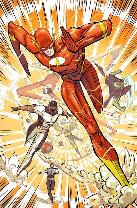 FLASH #35 CVR B RILEY ROSSMO CARD STOCK VAR ISBN: 76194138164003521 - FOC DATE: 6/28/26  - Release Date: 7/22/26
