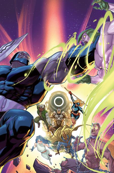 JSA #21 CVR A PETE WOODS ISBN: 76194138522802111 - FOC DATE: 6/7/26  - Release Date: 7/1/26