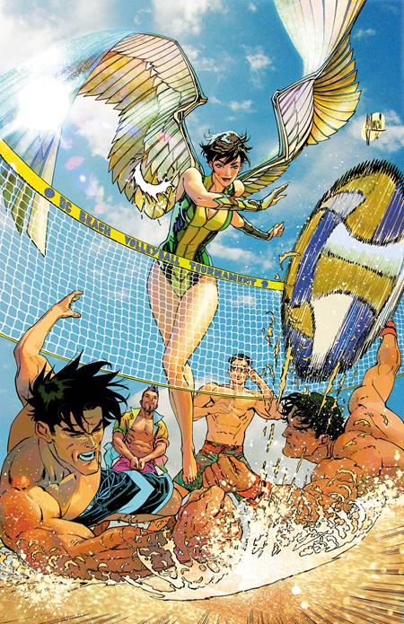 DCS HAWK-GIRL SUMMER #1 (ONE SHOT) CVR A GUILLEM MARCH ISBN: 76194139621700111 - FOC DATE: 6/28/26  - Release Date: 7/29/26