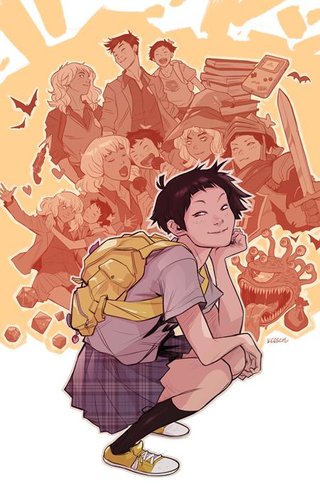 GOTHAM ACADEMY FIRST YEAR #6 (OF 6) CVR A KARL KERSCHL ISBN: 76194137845900611 - FOC DATE: 7/5/26  - Release Date: 7/29/26