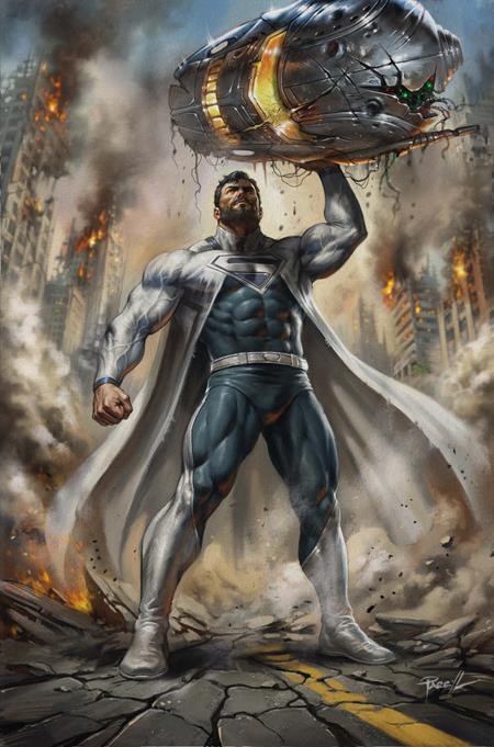 SUPERMAN FATHER OF TOMORROW #3 (OF 6) CVR C LUCIO PARRILLO CARD STOCK VAR ISBN: 76194139214100331 - FOC DATE: 6/28/26  - Release Date: 7/22/26