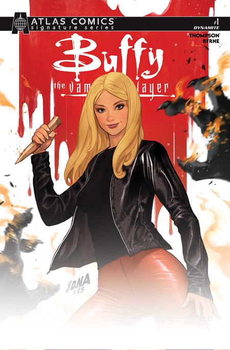 BUFFY THE VAMPIRE SLAYER #1 CVR I DAVID NAKAYAMA ATLAS EDITION SIGNED BY KELLY THOMPSON VAR ISBN: 72513036536101091 - FOC DATE: 7/26/26  - Release Date: 8/19/26