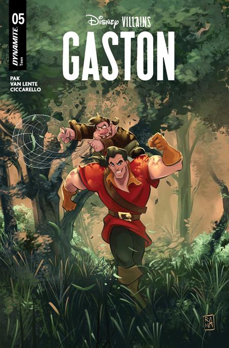 DISNEY VILLAINS GASTON #5 CVR A ALESSANDRO RANALDI ISBN: 72513035801105011 - FOC DATE: 6/14/26  - Release Date: 7/8/26