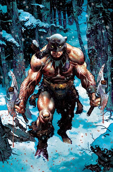FIRE AND ICE DARKWOLF #1 CVR H DAN PANOSIAN METAL PREMIUM VAR ISBN: 72513036401201081 - FOC DATE: 6/14/26  - Release Date: 7/22/26
