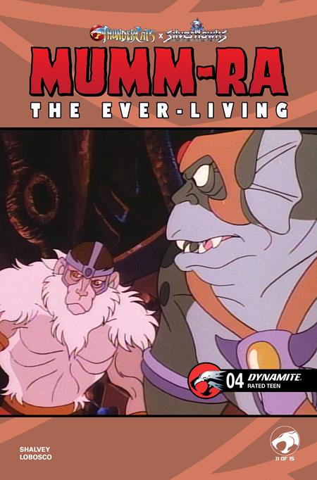 MUMM-RA THE EVER LIVING #4 CVR E ANIMATION ART VAR ISBN: 72513036403604051 - FOC DATE: 6/21/26  - Release Date: 7/15/26