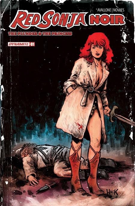 RED SONJA NOIR THE PLUNDER AND THE PRINCESS #1 (ONE SHOT) CVR B ROBERT HACK VAR ISBN: 72513036592701021 - FOC DATE: 5/31/26  - Release Date: 7/1/26