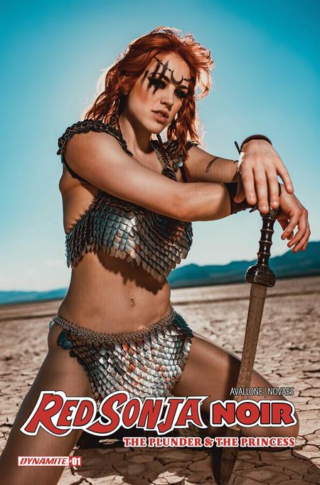 RED SONJA NOIR THE PLUNDER AND THE PRINCESS #1 (ONE SHOT) CVR C COSPLAY MOLLY STEWART VAR ISBN: 72513036592701031 - FOC DATE: 5/31/26  - Release Date: 7/1/26
