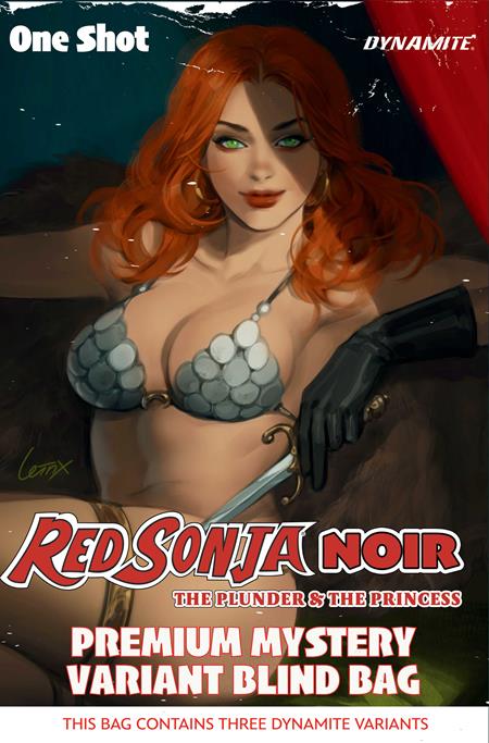 RED SONJA NOIR THE PLUNDER AND THE PRINCESS #1 (ONE SHOT) CVR D PREMIUM MYSTERY BLIND BAG VAR ISBN: 72513036592701041 - FOC DATE: 5/31/26  - Release Date: 7/1/26
