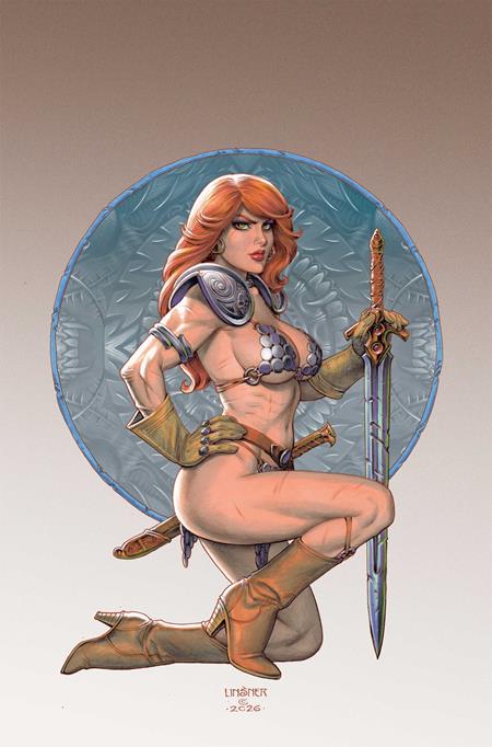 RED SONJA SHE DEVIL WITH A SWORD #3 CVR G JOSEPH MICHAEL LINSNER LTD VIRGIN VAR ISBN: 72513036484503071 - FOC DATE: 6/7/26  - Release Date: 7/8/26