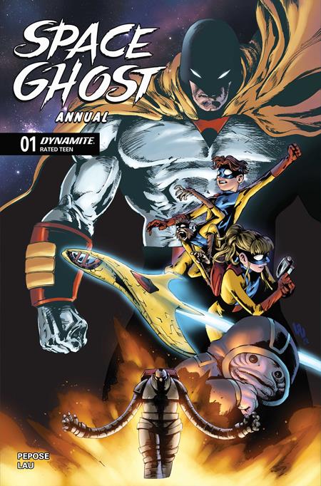 SPACE GHOST ANNUAL #1 (ONE SHOT) CVR A JONATHAN LAU ISBN: 72513035568302011 - FOC DATE: 6/21/26  - Release Date: 7/15/26