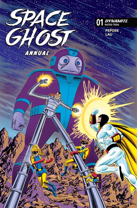 SPACE GHOST ANNUAL #1 (ONE SHOT) CVR D JERRY ORDWAY VAR ISBN: 72513035568302041 - FOC DATE: 6/21/26  - Release Date: 7/15/26