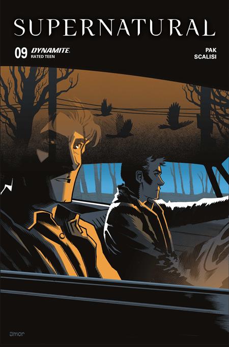 SUPERNATURAL #9 CVR A JOHN AMOR ISBN: 72513035988909011 - FOC DATE: 7/5/26  - Release Date: 7/29/26