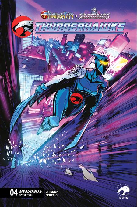THUNDERCATS X SILVERHAWKS THUNDERHAWKS #4 CVR A DAVID COUSENS ISBN: 72513036405004011 - FOC DATE: 6/28/26  - Release Date: 7/22/26