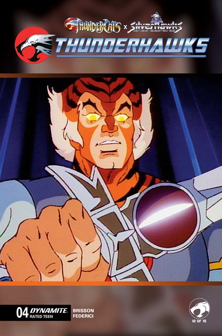 THUNDERCATS X SILVERHAWKS THUNDERHAWKS #4 CVR E ANIMATION ART VAR ISBN: 72513036405004051 - FOC DATE: 6/28/26  - Release Date: 7/22/26