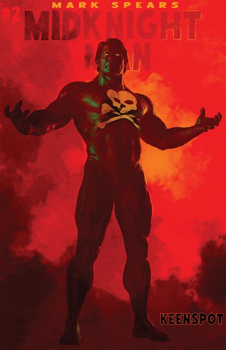 MARK SPEARS MIDKNIGHT MAN #2 CVR A MARK SPEARS CRIMSON NIGHT ISBN: 60283502329400211 - FOC DATE: 6/14/26  - Release Date: 7/29/26