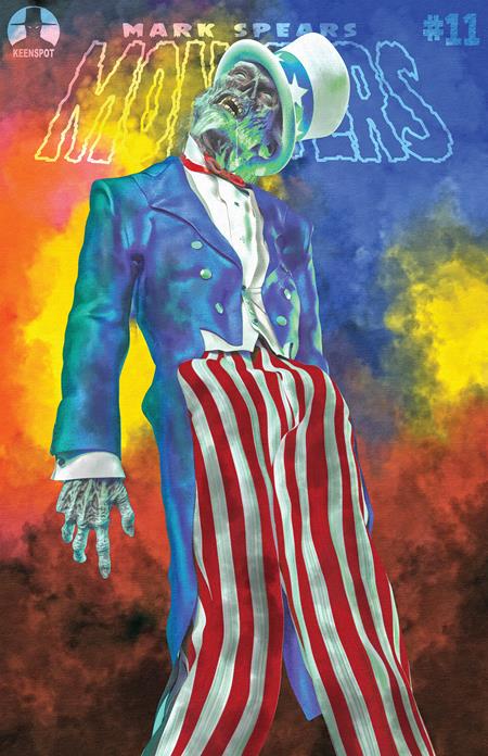 MARK SPEARS MONSTERS #11 CVR D MARK SPEARS RED WHITE & DEAD VAR ISBN: 60283502333101141 - FOC DATE: 5/31/26  - Release Date: 7/1/26
