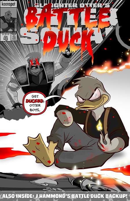 OTTER SQUAD #4 CVR B J HAMMOND GET DUCKED VAR ISBN: 60283502321800421 - FOC DATE: 6/7/26  - Release Date: 7/22/26