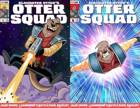 OTTER SQUAD #4 CVR C MIKE LEMAY & MATT RODGERS STAR SPANGLED SPOT FOIL VAR ISBN: 60283502321800431 - FOC DATE: 6/7/26  - Release Date: 7/22/26