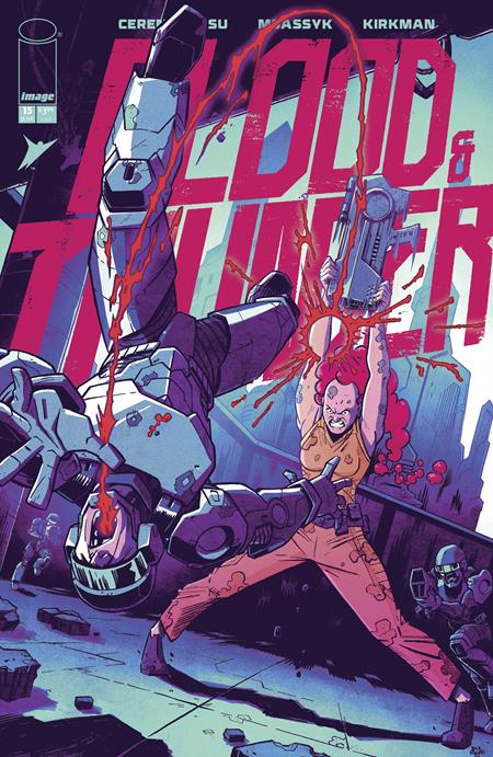 BLOOD & THUNDER #15 CVR B NICK ROCHE & JOSH BURCHAM VAR (MR) ISBN: 70985304317101521 - FOC DATE: 6/14/26  - Release Date: 7/8/26
