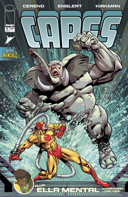 INVINCIBLE UNIVERSE CAPES #9 CVR A MARK ENGLERT ISBN: 70985304498700911 - FOC DATE: 6/28/26  - Release Date: 7/22/26