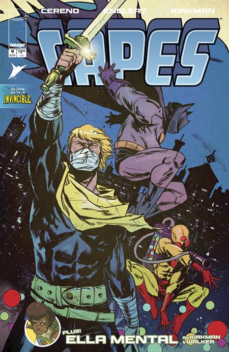 INVINCIBLE UNIVERSE CAPES #9 CVR E SANFORD GREENE CONNECTING VAR ISBN: 70985304498700951 - FOC DATE: 6/28/26  - Release Date: 7/22/26