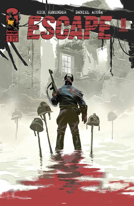 ESCAPE #9 CVR A DANIEL ACUNA ISBN: 70985304410900911 - FOC DATE: 7/26/26  - Release Date: 8/19/26