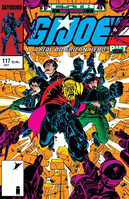 GI JOE A REAL AMERICAN HERO #117 HAMA FILES EDITION CVR A MICHAEL GOLDEN ISBN: 70985304790200111 - FOC DATE: 6/28/26  - Release Date: 7/22/26