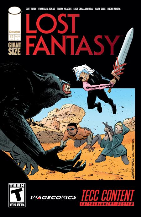 LOST FANTASY #12 CVR B ALEX DIOTTO VAR ISBN: 70985304284601221 - FOC DATE: 7/26/26  - Release Date: 8/19/26
