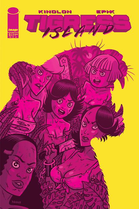 TIGRESS ISLAND #5 (OF 5) CVR C MICHAEL HACKER VAR (MR) ISBN: 70985304589200531 - FOC DATE: 6/21/26  - Release Date: 7/15/26