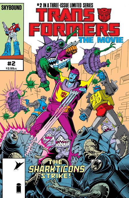 TRANSFORMERS THE MOVIE 40TH ANNIVERSARY EDITION #2 (OF 3) CVR B DON PERLIN & IAN AKIN & BRIAN GARVEY VAR ISBN: 70985304715500221 - FOC DATE: 6/7/26  - Release Date: 7/1/26