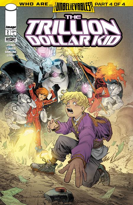 TRILLION DOLLAR KID #2 (OF 2) CVR A FRANCIS MANAPUL ISBN: 70985304711700211 - FOC DATE: 7/19/26  - Release Date: 8/12/26