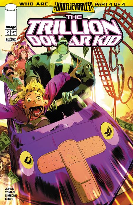 TRILLION DOLLAR KID #2 (OF 2) CVR C STEFANO SIMEONE VAR ISBN: 70985304711700231 - FOC DATE: 7/19/26  - Release Date: 8/12/26