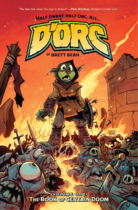 DORC TP VOL 01 BRETT BEAN CVR ISBN: 978153433152550999 - FOC DATE: 6/28/26  - Release Date: 7/22/26
