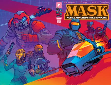 MASK #1 2ND PTG CVR B PYE PARR WRAPAROUND VAR ISBN: 70985304713100122 - FOC DATE: 6/14/26  - Release Date: 7/8/26