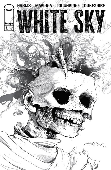 WHITE SKY #5 CVR C JP MAVINGA VAR (MR) ISBN: 70985304580900531 - FOC DATE: 7/12/26  - Release Date: 8/5/26