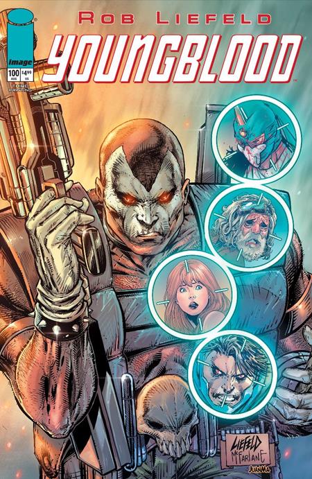 YOUNGBLOOD #100 3RD PTG CVR A ROB LIEFELD IMAGE ISBN: 70985304675210013 - FOC DATE: 7/12/26  - Release Date: 8/5/26